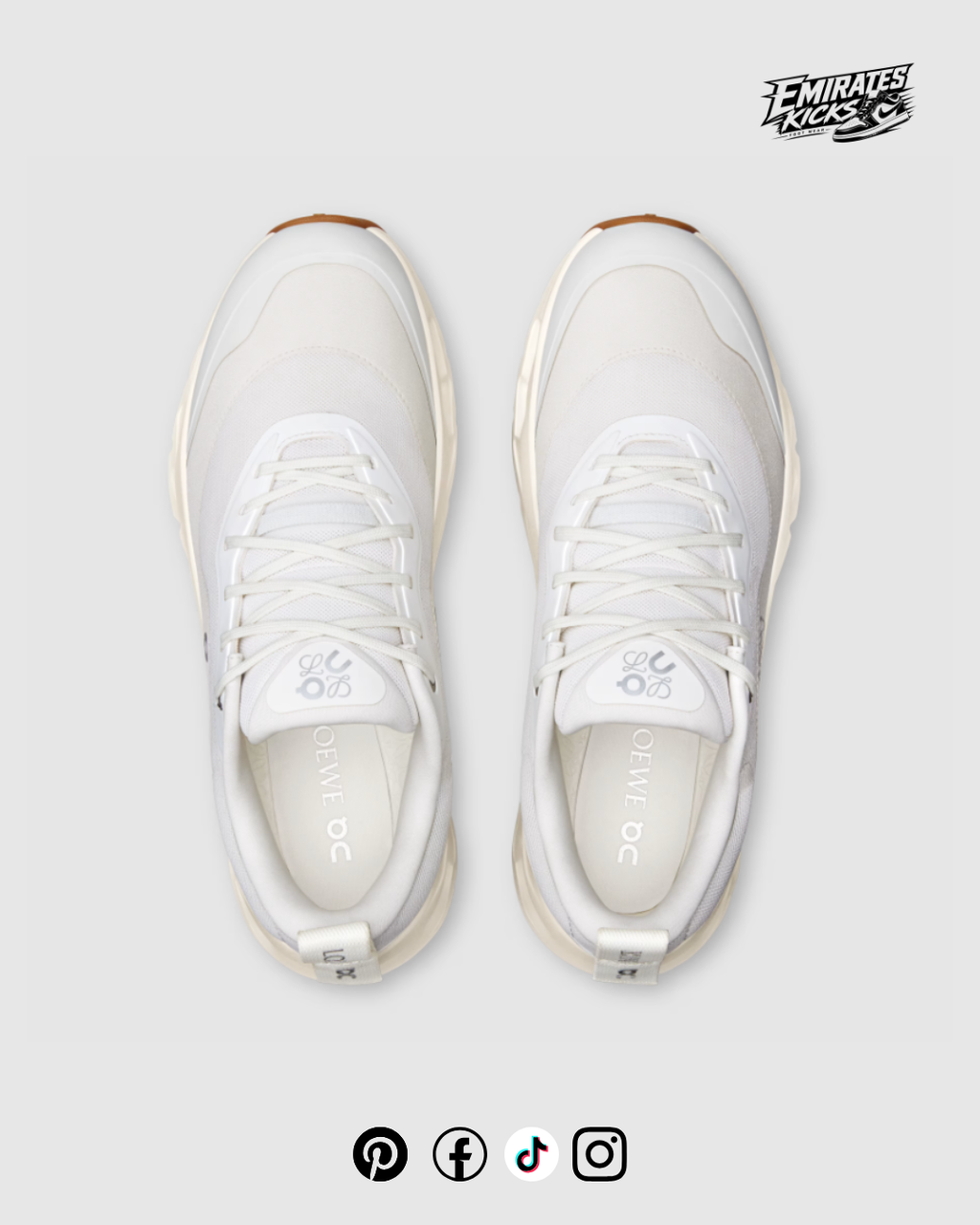 LOEWE Cloudtilt Sneaker White Orange