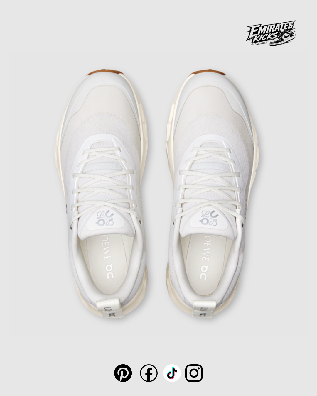 LOEWE Cloudtilt Sneaker White Orange
