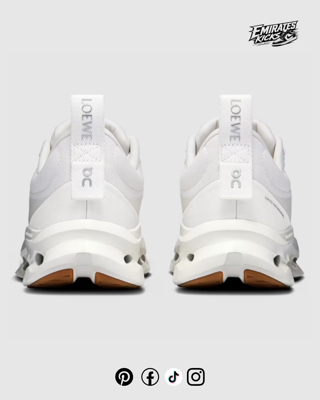 LOEWE Cloudtilt Sneaker White Orange