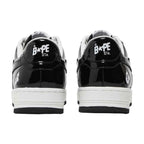A Bathing Ape (BAPE) Bapesta Low - Black/White