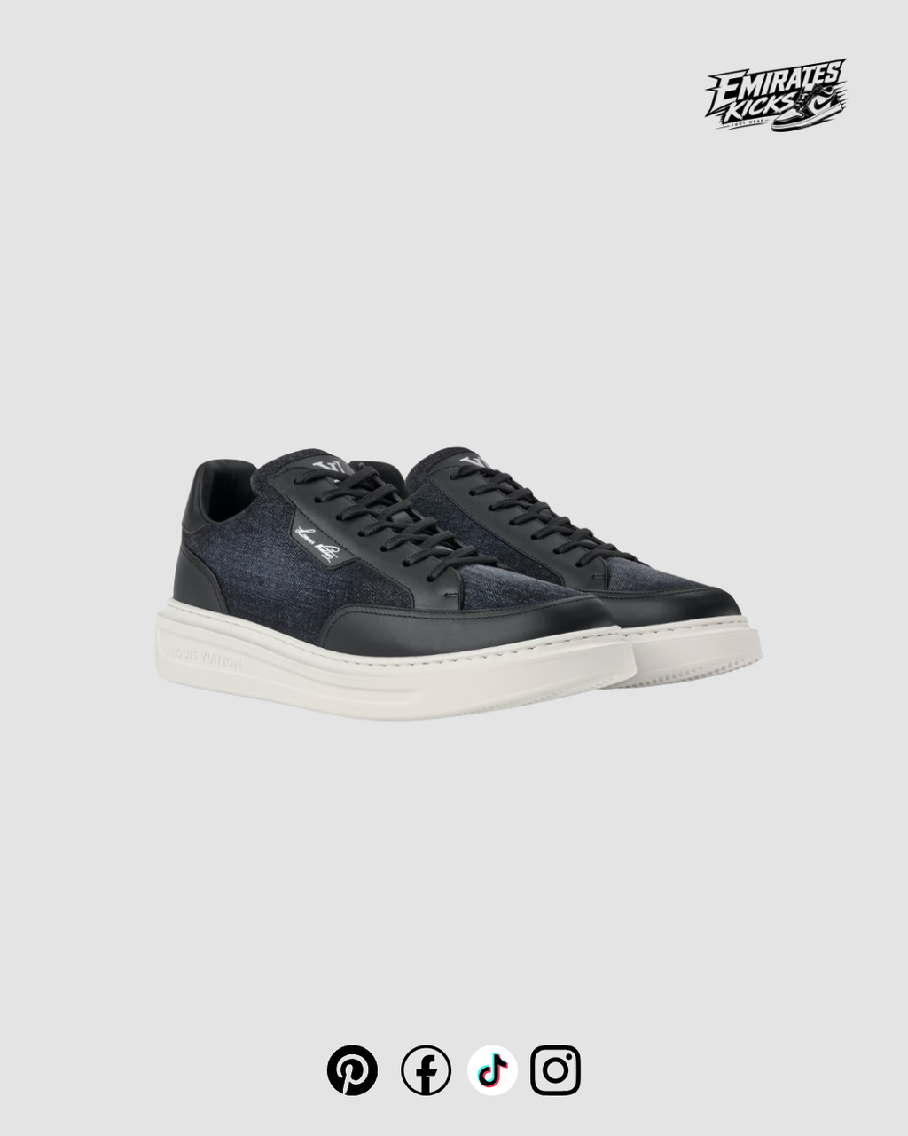 LV Beverly Hills Sneaker Dark Brown Leather
