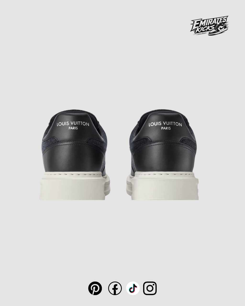 LV Beverly Hills Sneaker Dark Brown Leather