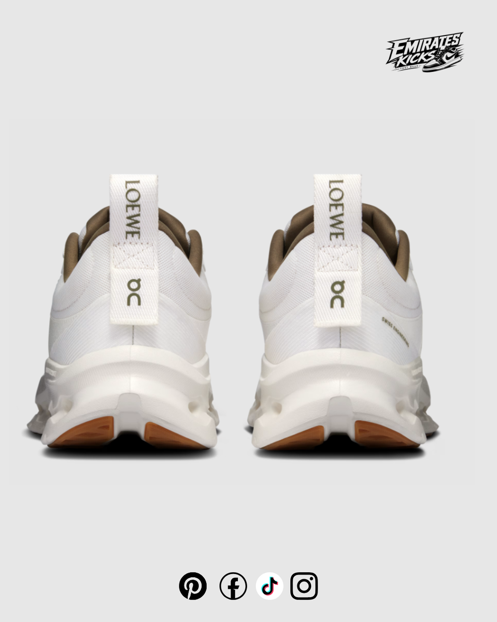 LOEWE Cloudtilt Sneaker White Orange