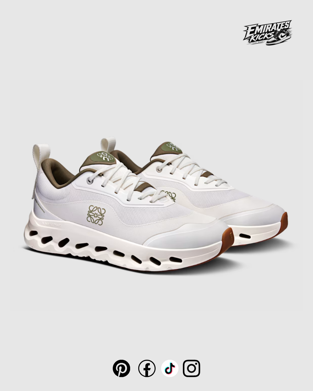 LOEWE Cloudtilt Sneaker White Orange