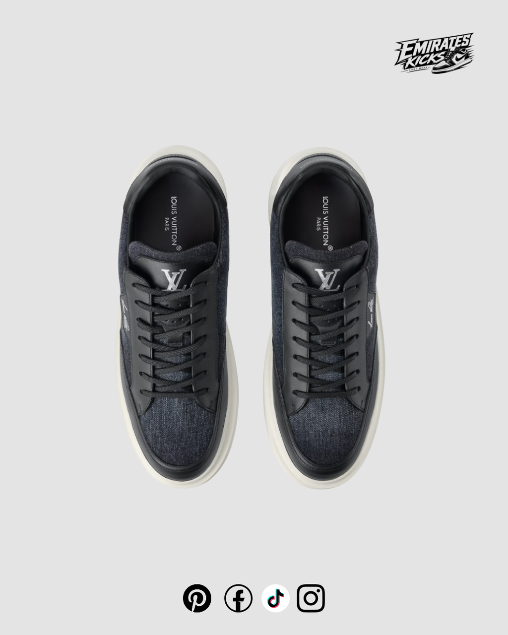 LV Beverly Hills Sneaker Dark Brown Leather
