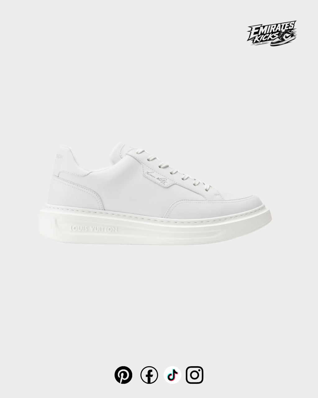 LV Beverly Hills Sneaker Dark Brown Leather