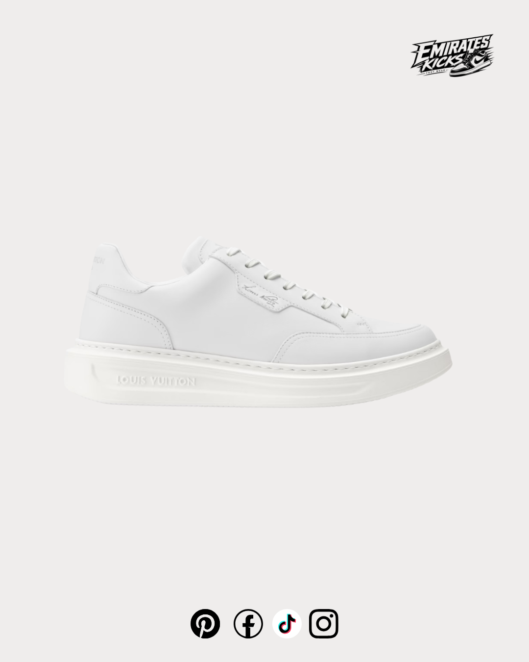 LV Beverly Hills Sneaker Dark Brown Leather