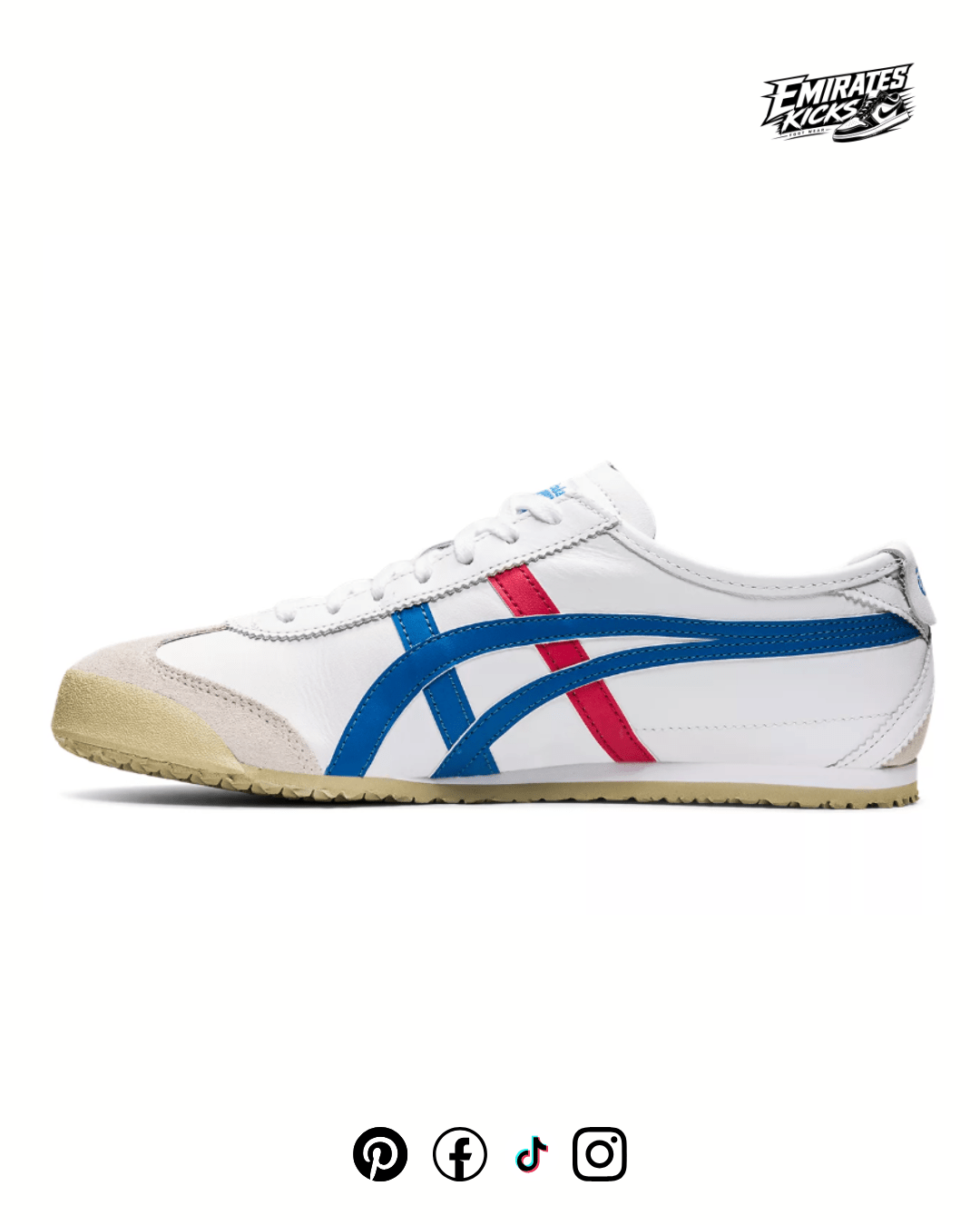 Onitsuka Tiger Mexico 66 Leather Sneakers – Premium Casual Lifestyle Shoes for Men & Women | Emirates Kicks UAE - Emirate Kicks