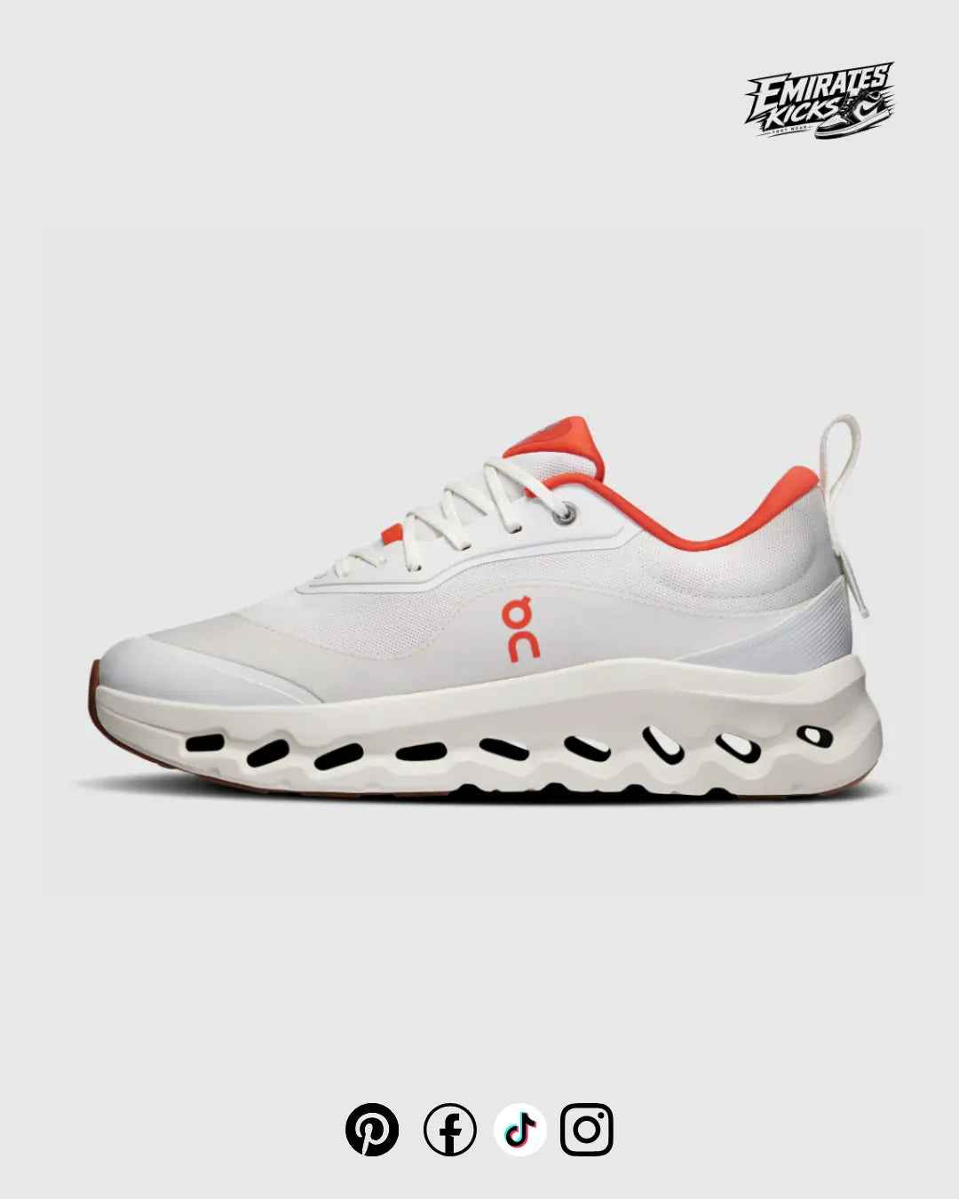 LOEWE Cloudtilt Sneaker White Orange | Premium QC Luxury Sneakers UAE
