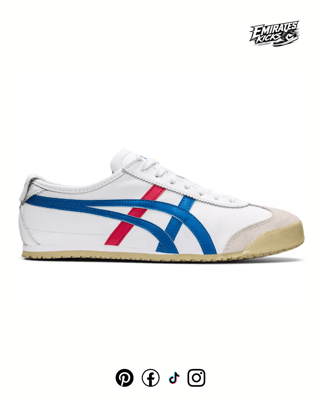 Onitsuka Tiger Mexico 66 Leather Sneakers – Premium Casual Lifestyle Shoes for Men & Women | Emirates Kicks UAE - Emirate Kicks