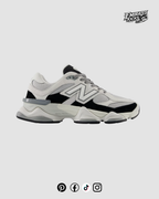 New Balance 9060 Sea Salt Black Side View