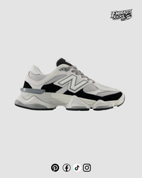 New Balance 9060 Sea Salt Black Side View