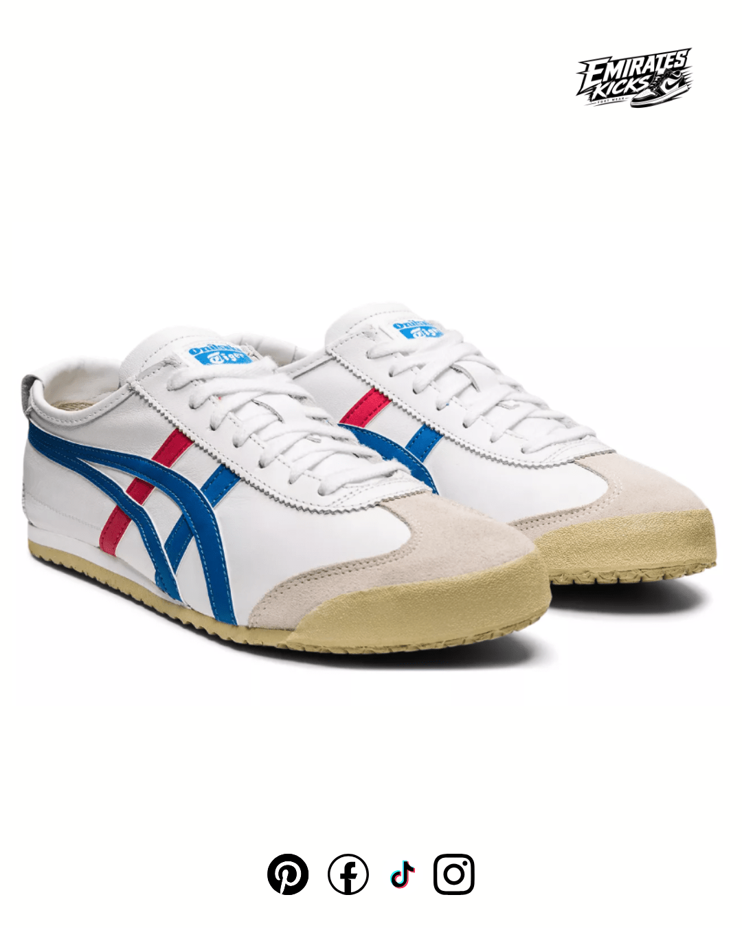 Onitsuka Tiger Mexico 66 Leather Sneakers – Premium Casual Lifestyle Shoes for Men & Women | Emirates Kicks UAE - Emirate Kicks