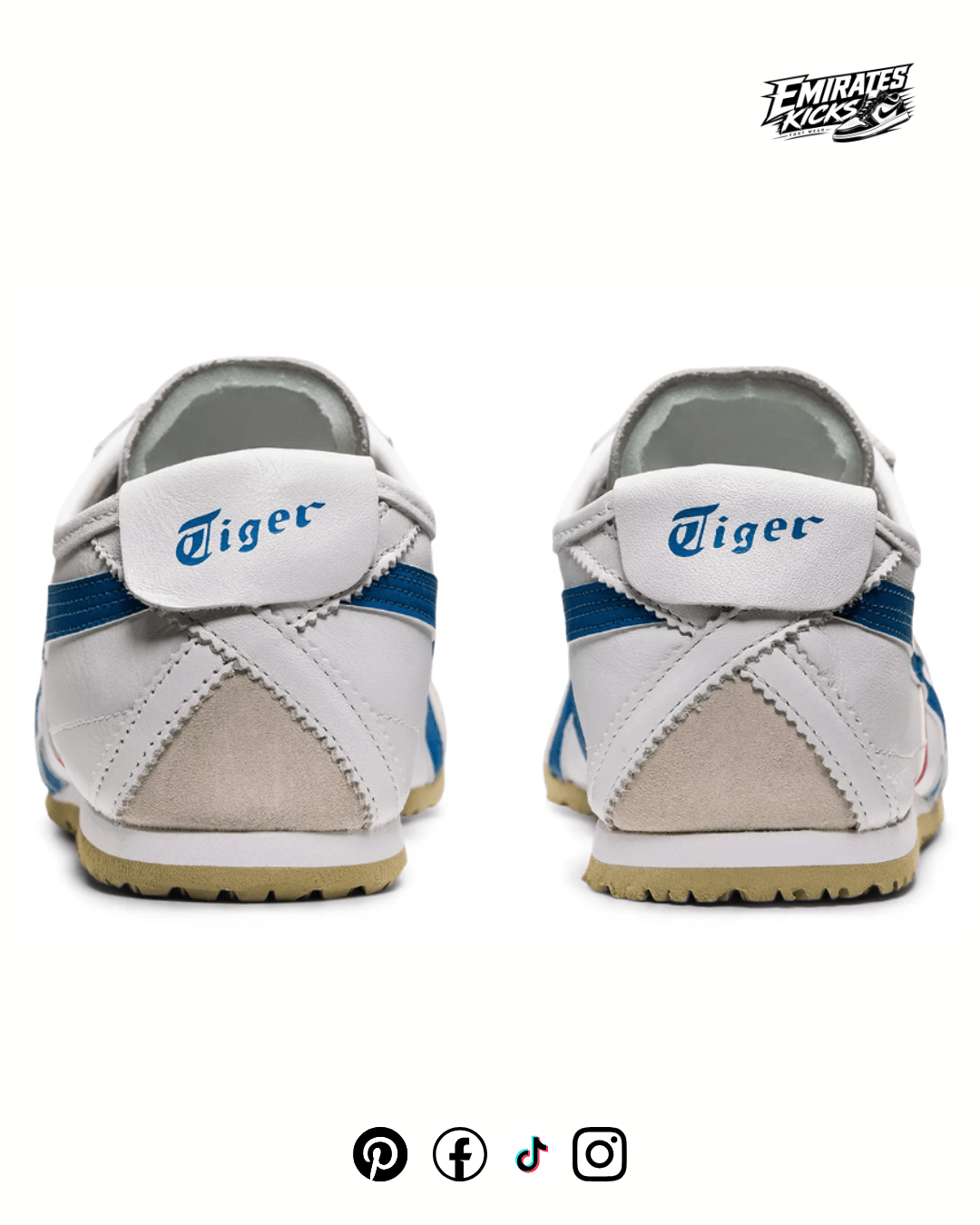 Onitsuka Tiger Mexico 66 Leather Sneakers – Premium Casual Lifestyle Shoes for Men & Women | Emirates Kicks UAE - Emirate Kicks
