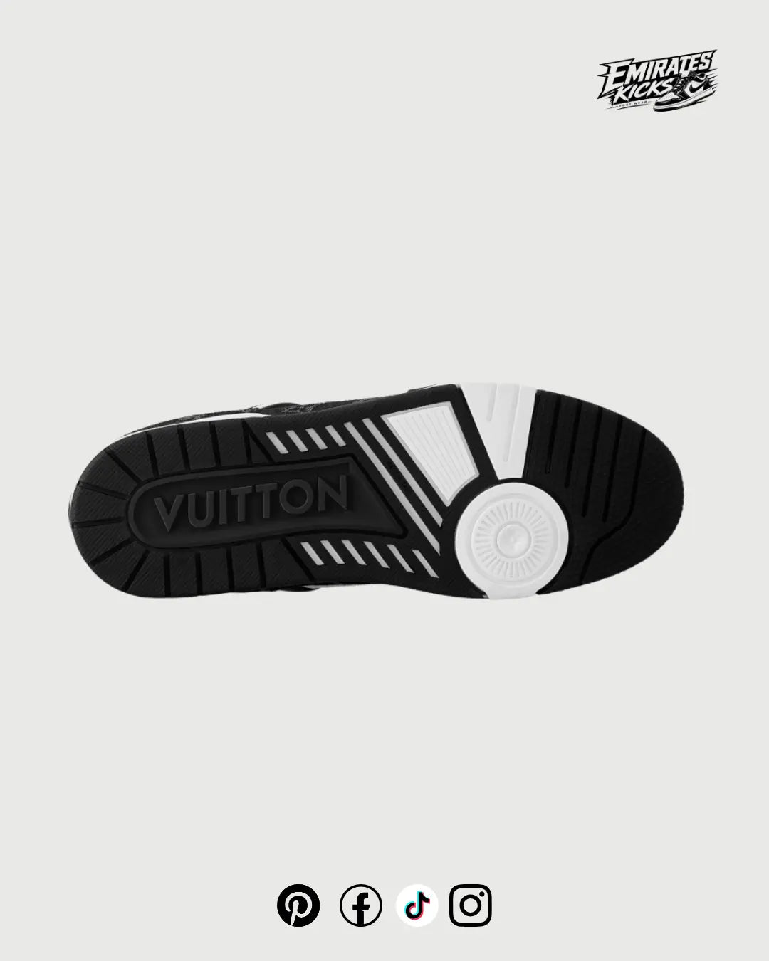 Louis Vuitton LV Trainer Sneaker - Black & White Monogram