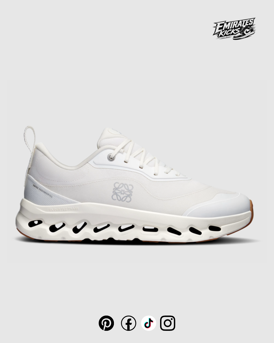 LOEWE Cloudtilt Sneaker White Orange
