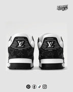 Louis Vuitton LV Trainer Sneaker - Black & White Monogram