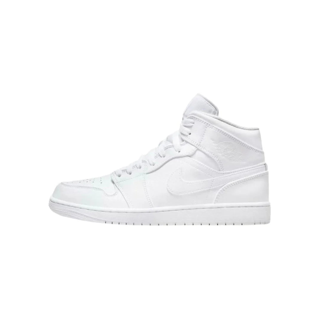 Air Jordan 1 Mid - Triple White