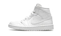 Air Jordan 1 Mid - White Snakeskin