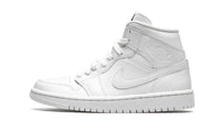 Air Jordan 1 Mid - White Snakeskin