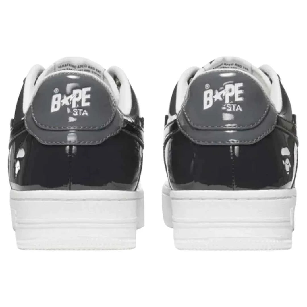A Bathing Ape (BAPE) Bapesta Low - Black/Grey