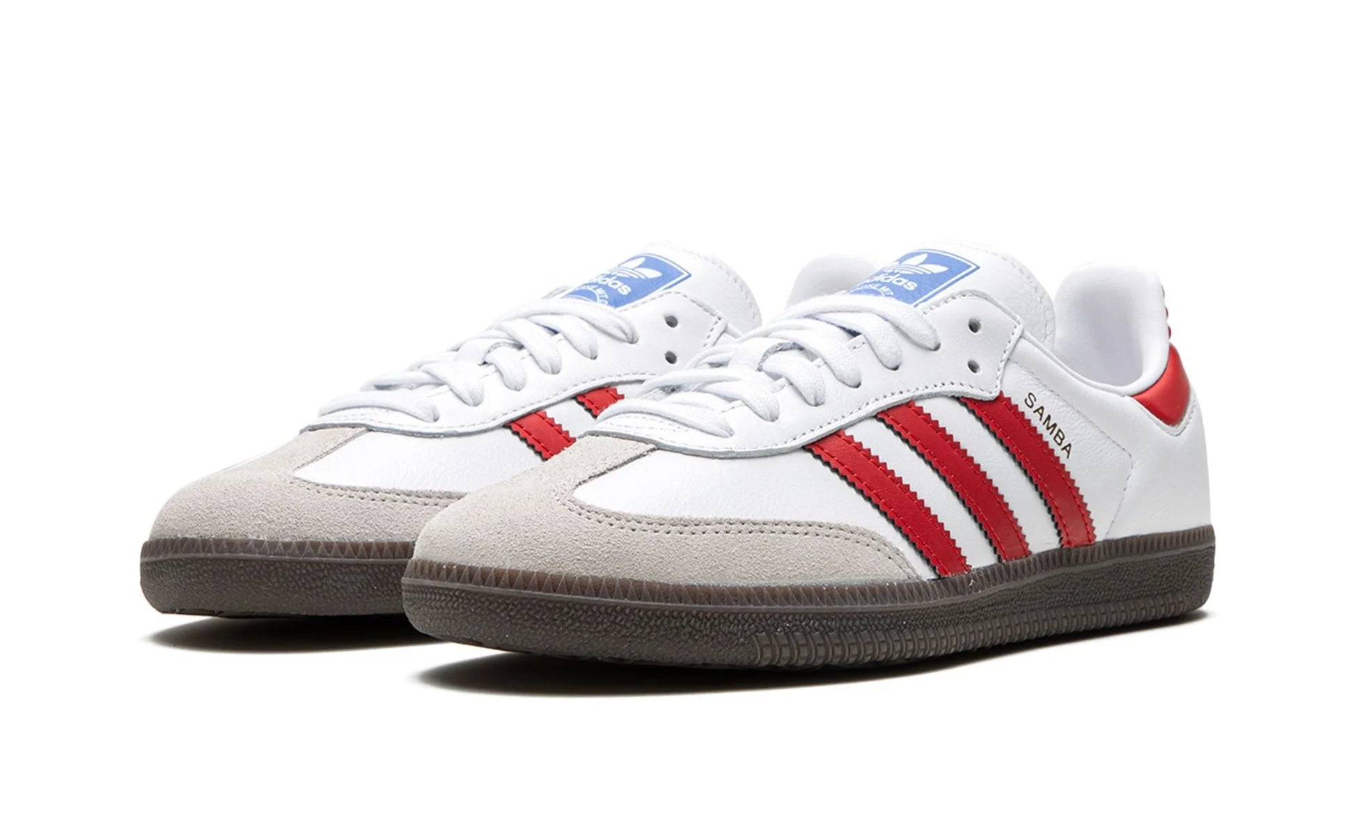 Adidas Samba OG - White/Better Scarlet