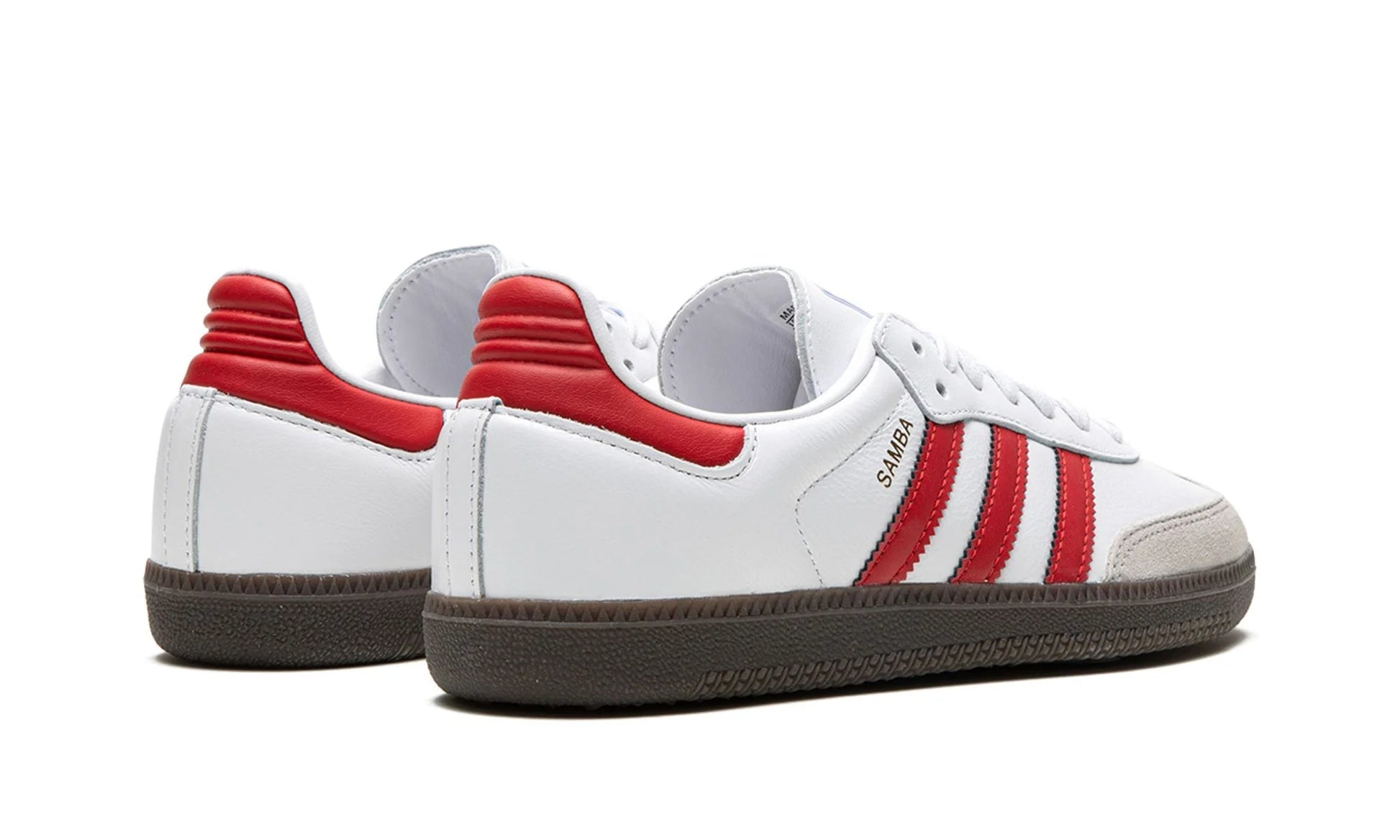 Adidas Samba OG - White/Better Scarlet