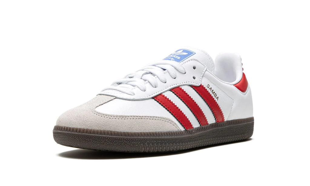 Adidas Samba OG - White/Better Scarlet