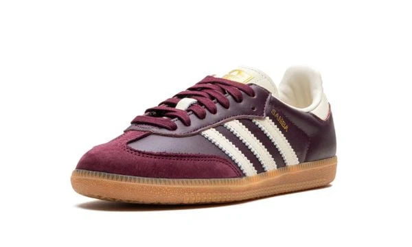 Adidas Samba OG - Maroon/Cream White