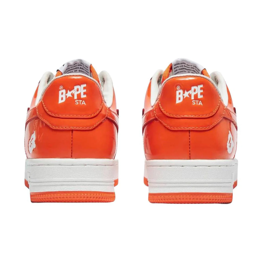 A Bathing Ape (BAPE) Bapesta Low - Orange