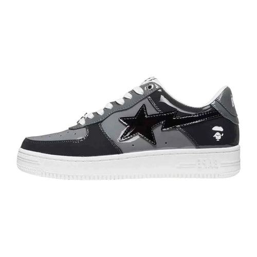 A Bathing Ape (BAPE) Bapesta Low - Black/Grey