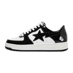 A Bathing Ape (BAPE) Bapesta Low - Black/White