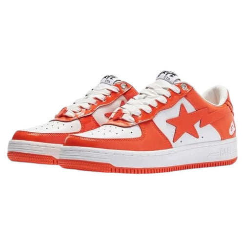 A Bathing Ape (BAPE) Bapesta Low - Orange
