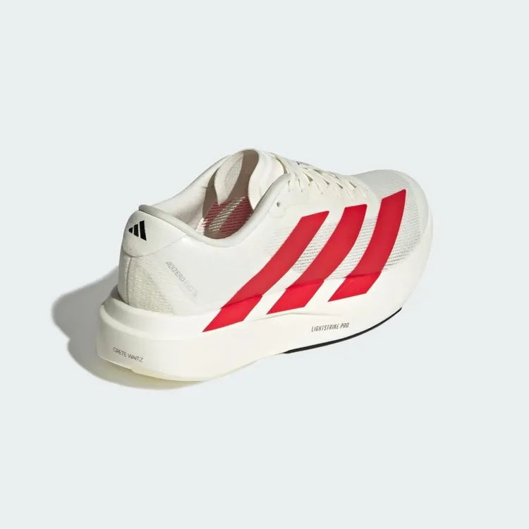 Adidas Adizero Evo SL - Off White/Better Scarlet/Core Black